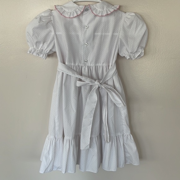 Polly Flinders smocked dress 6 - Picture 3 of 6